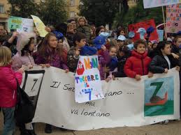 protesta del VII Circolo